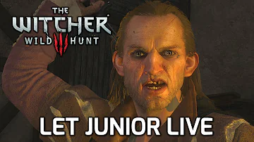 Witcher 3: Choosing to Let Whoreson Junior Live