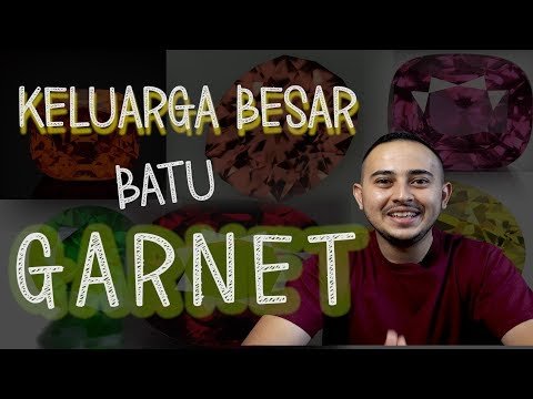 Video: Di Manakah Garnet Digunakan Sebagai Batu?