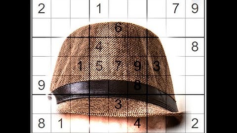 I briefly had to put on my thinking hat for this evil puzzle