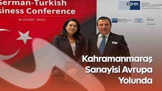 Kmtso Başkanı Mustafa Buluntu Berlin’de Türk - Alman Ekonomik İş Birliği İçin Önemli Adımlar Resimi