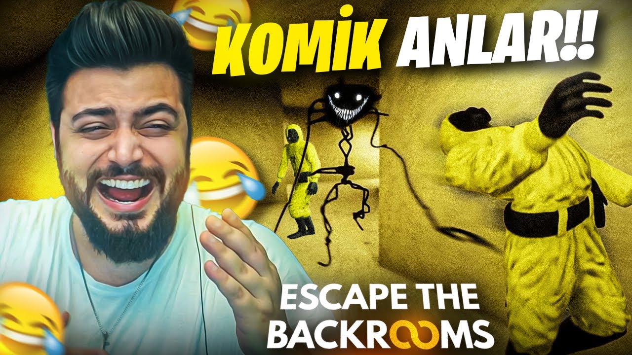 ELAYJA VE EKİBİ KOMİK ANLAR!! ESCAPE THE BACKROOMS