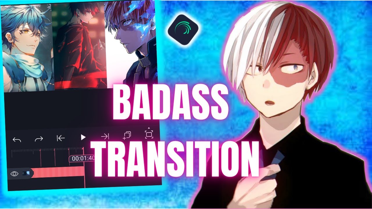 Badass Transition On Android / Alight Motion Tutorial - YouTube