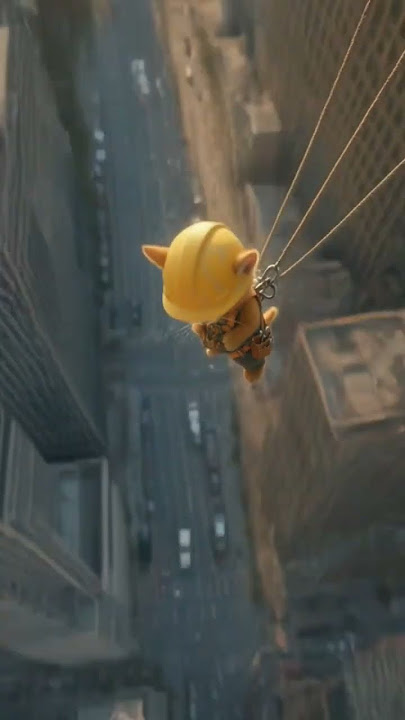 The Scared Construction Kitty: High-Rise Heart Attack (But Safe!) ðŸ˜ðŸ˜