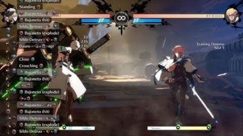 GGST Ramlethal Corner Wallbreak combo