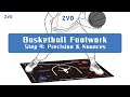 Basketball Footwork Step 4: Precision & Nuances: Foundational Moves-ZVD Basketball Training Mat