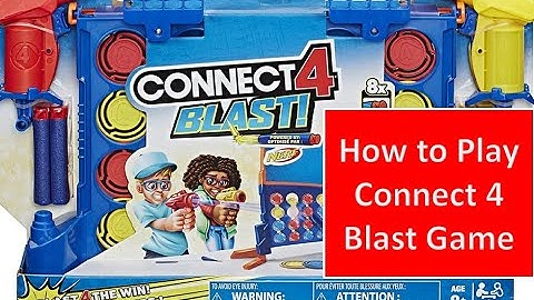 How to Play Hasbro Connect 4 Blast