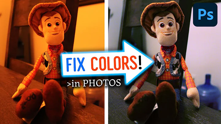 How to FIX COLORS in Photoshop CC | Correct Bad White Balance Photo Tutorial