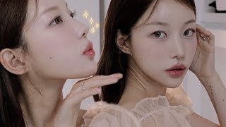 코수술 후 첫 GRWM+ 요즘 하는 피부관리법 대공개 ‍️ ( 다크 가리는법, 아이돌 토끼상 만들어주는 속눈썹, 역대급 예쁜 쿨팔레트 ) | 소윤Soyoon