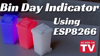 Make your own Bin Day Indicator using ESP8266 and Arduino (BinDayCator) part 1 - Hardware