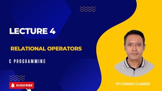 Relational operators in c language