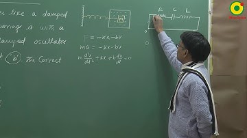 JEE MAIN 2020 Damped Oscillations Electromagnetic Induction - 02 (7 JAN S1) SSI Sir B.Tech IIT Delhi