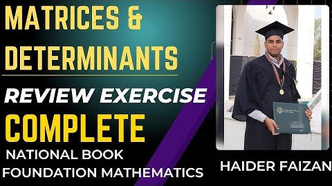 Review Exercise 2 NBF Class 11 Math | Review Ex unit 2 NBF Class 11 Math | National Book Foundation