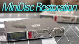 Fixing Up a Neglected MiniDisc Recorder