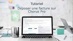 Tutoriel Chorus Pro V2 -  Déposer une facture