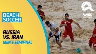 Beach Soccer - Russia vs Iran | Men's Semifinal | ANOC World Beach Games Qatar 2019 | Full