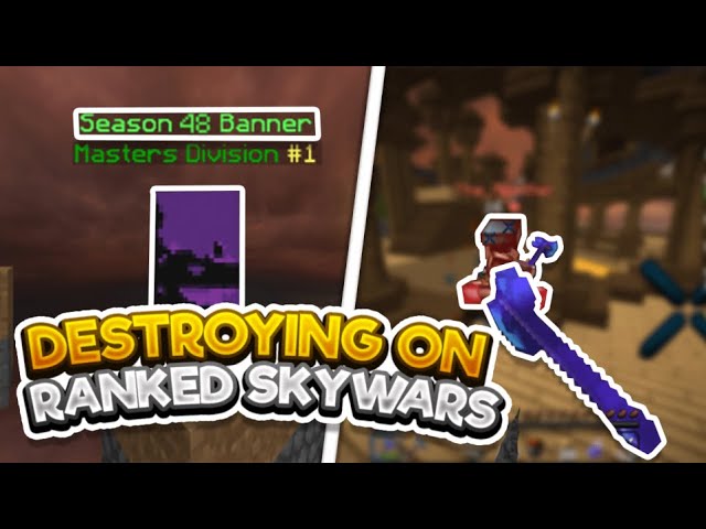 Completely Destroying On Ranked Skywars! 💥 Completely Destroying On Ranked Skywars! 💥