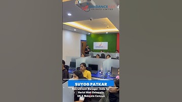 Exclusive Delegate Meet | Heriot Watt University, UK | Mr. Suyog patkar | Guidance Plus #studyvisa