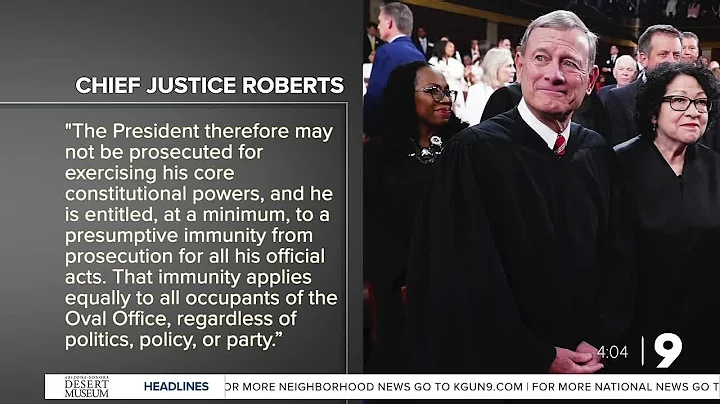 Supreme Court rules on Presidential immunity case