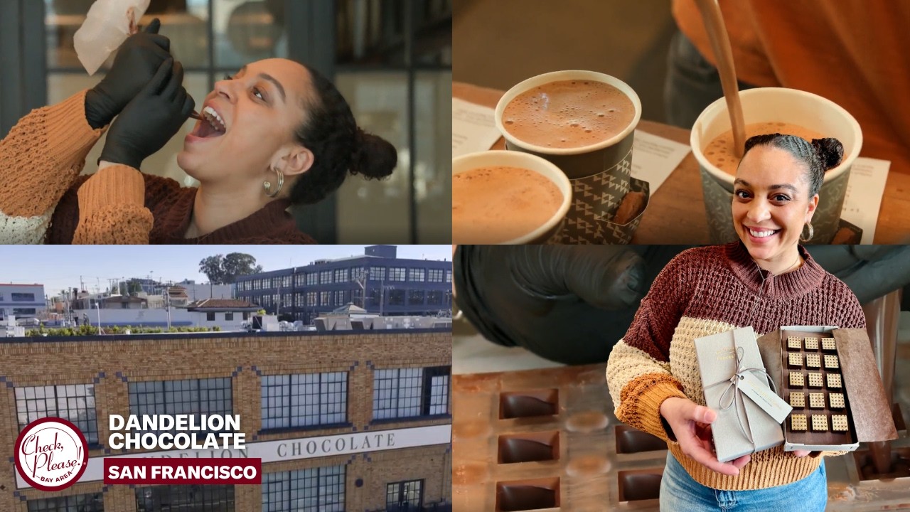 Cecilia Tries It: Dandelion Chocolate | Check, Please! Bay Area