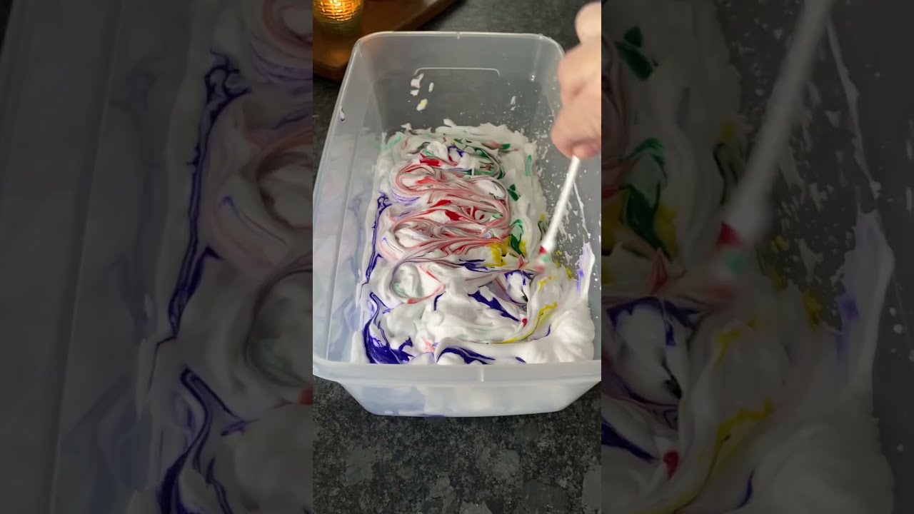 Fun Shaving Cream Painting Easy And Exciting Kids Activity For Moms Who Need A Minute 
