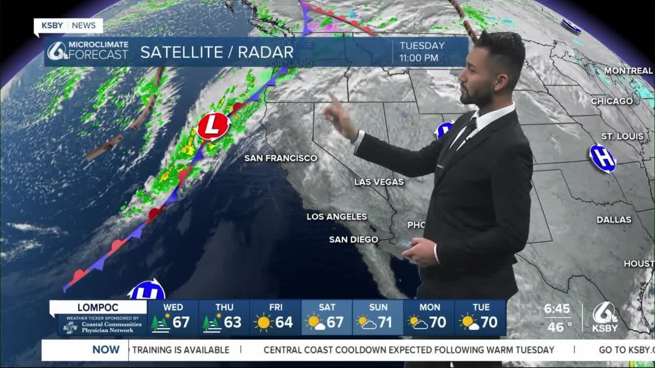 Cooler conditions are expected for the latter half of the week - YouTube