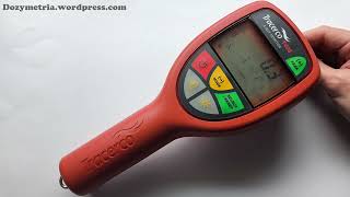 Tracerco T406 X-Ray Monitor Survey Meter Geiger Counter Dosimeter test with radioactive sources