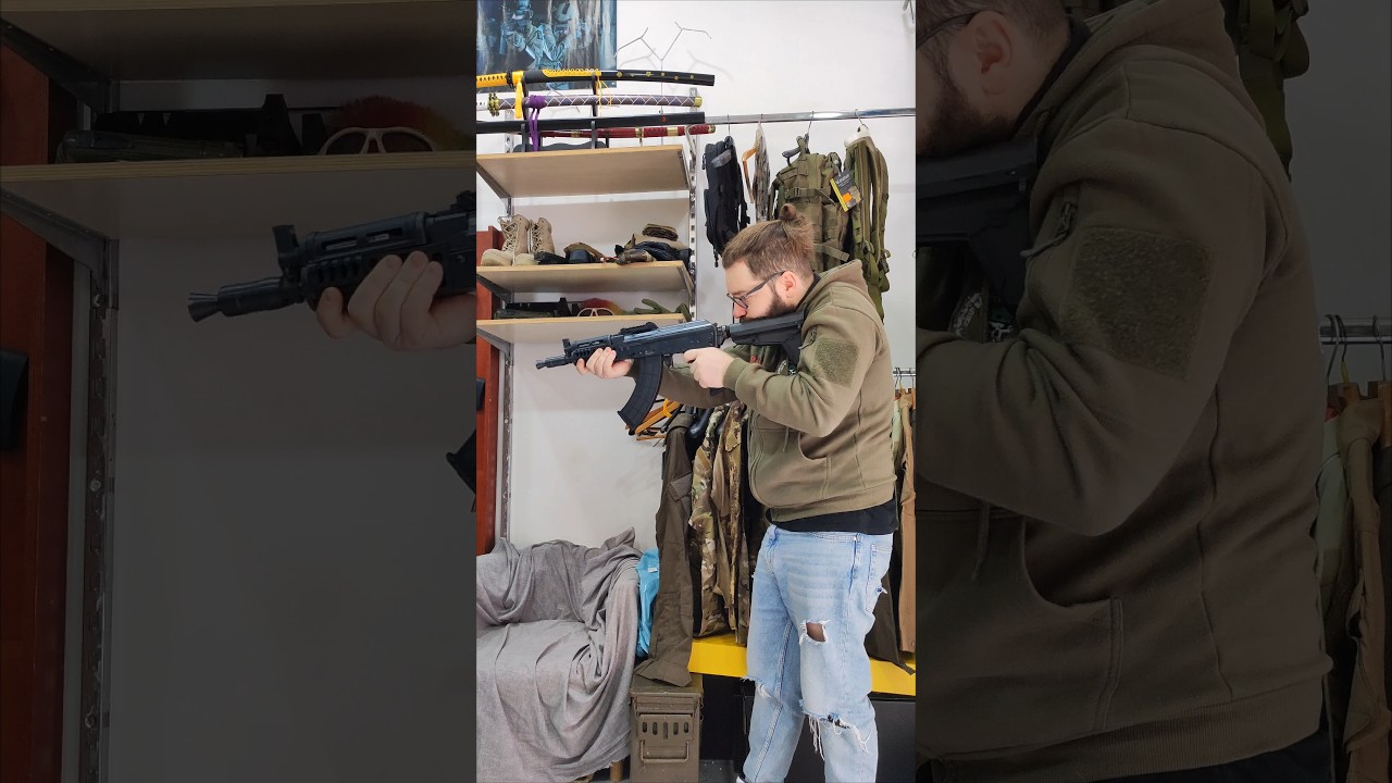 Bolt AKS74U Tactical recoil shock 