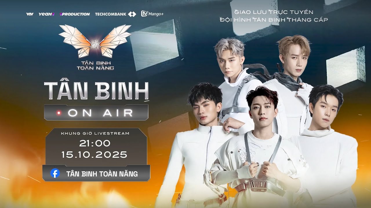 [TÂN BINH ON AIR] 15.10.2025 - HỒ ĐÔNG QUAN, THÁI LÊ MINH HIẾU, SWAN NGUYỄN, WONBI, PHÚC NGUYÊN