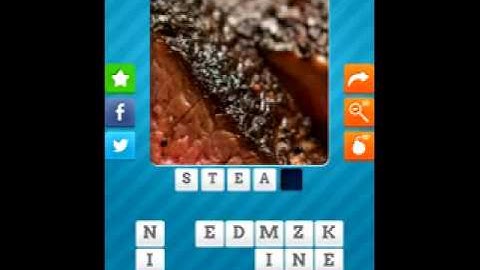 Close Up Food game answers level 2