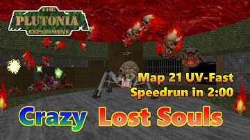 [World Record] Final Doom Plutonia Map21 "Slayer" UV-Fast Speedrun in 2:00 [Doom]