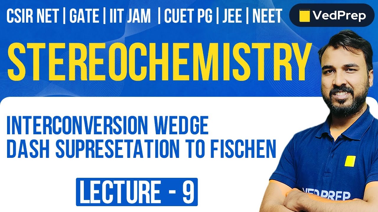Stereochemistry by Pradeep Sir | Representations and their Interconversions | Lec-9 | Chem Academy