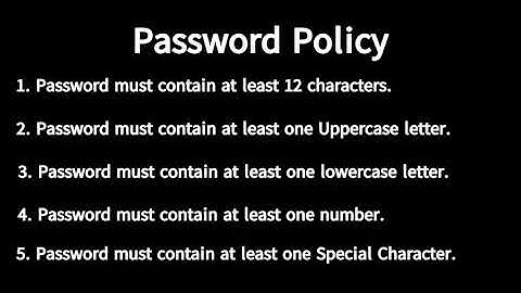 Fortify Your Security: The Ultimate Guide to Creating a Strong Password | Password Policy Explained!