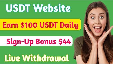 usdt mining site today||New usdt mining site 2023||usdt Earning website site 2023 without investment