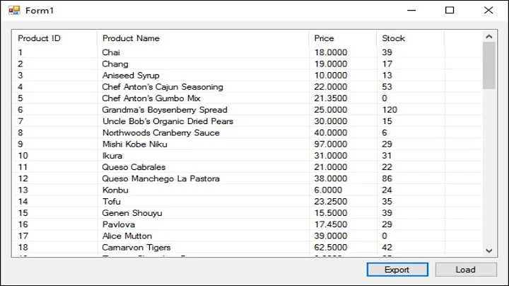 C# Tutorial - How to Export data in ListView to Text File | FoxLearn