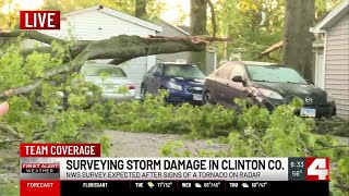 Germantown, Ill. gets slammed by severe weather; homes damaged, trees, powerlines down