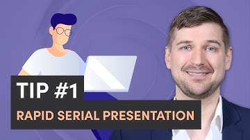 🏃‍♂️ How to Read Faster (Tip #1) Rapid Serial Presentation