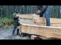 MILLING TIMBERS FOR OUR REMOTE ALASKAN DOVETAIL SAUNA BUILD PT.3