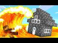 LAV TSUNAMİSİ VS GÜVENLİ EV! 😱 - Minecraft