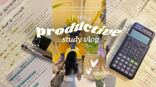 shs diaries s1: ep 15 | a very PRODUCTIVE study vlog 📚🎀