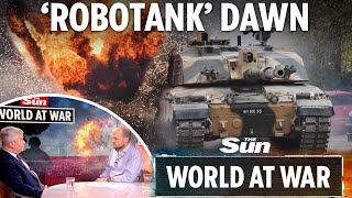 'Rise of the Robo-Tank' as chilling new war machines evolve to blitz killer drones
