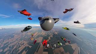 25-Way Wingsuit Formation World Record – Helmet Cam | Skydive Balaton, June 2026