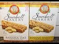 Sunbelt Bakery: Banana Oat & Banana Harvest Chewy Granola Bar Review