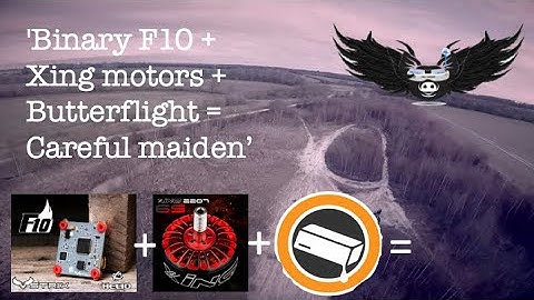 iFlight Xings on Strix Binary F10 - running frozen Butter 3.6.4