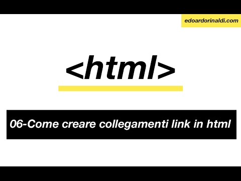 Video: Come si crea un collegamento Leggi di più in HTML?