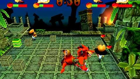 Crash Bash - Cheats - Gem Challenges - 01) Gem of Skill