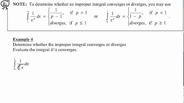 8-8 Improper Integrals Ex 4