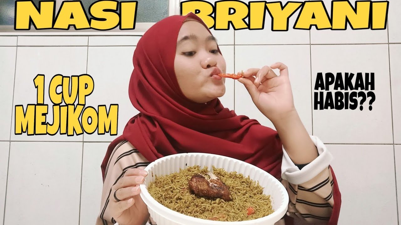 MUKBANG : NASI BRIYANI MAKANAN KHAS ARAB 
