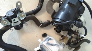 Crf450L Solenoid Delete! Air injection and Canister Removal Great Mod