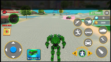 Army Bus Robot Car Game 3d - Android Gameplay #4