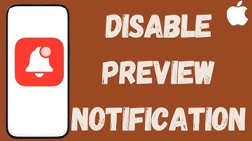 How To Disable Preview Notifications On Iphone (2025)